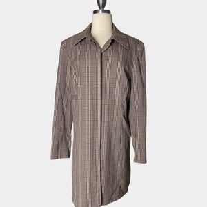 Jones Wear Outer Plaid Coat Size 12